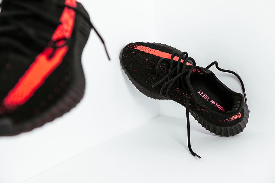 bred adidas Yeezy Boost 350 V2 shoes, clothing, footwear, france, HD wallpaper