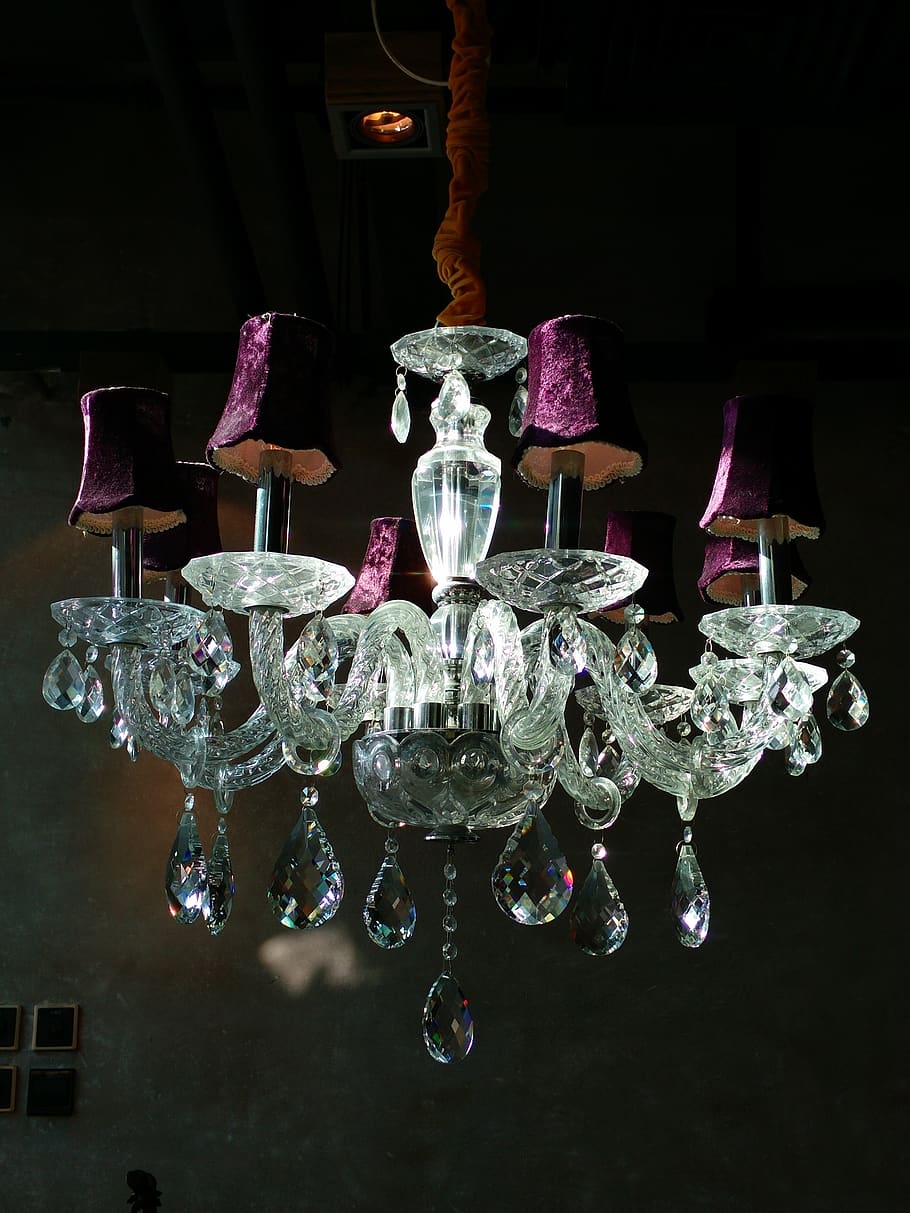 glass - material, indoors, hanging, table, transparent, wealth HD wallpaper