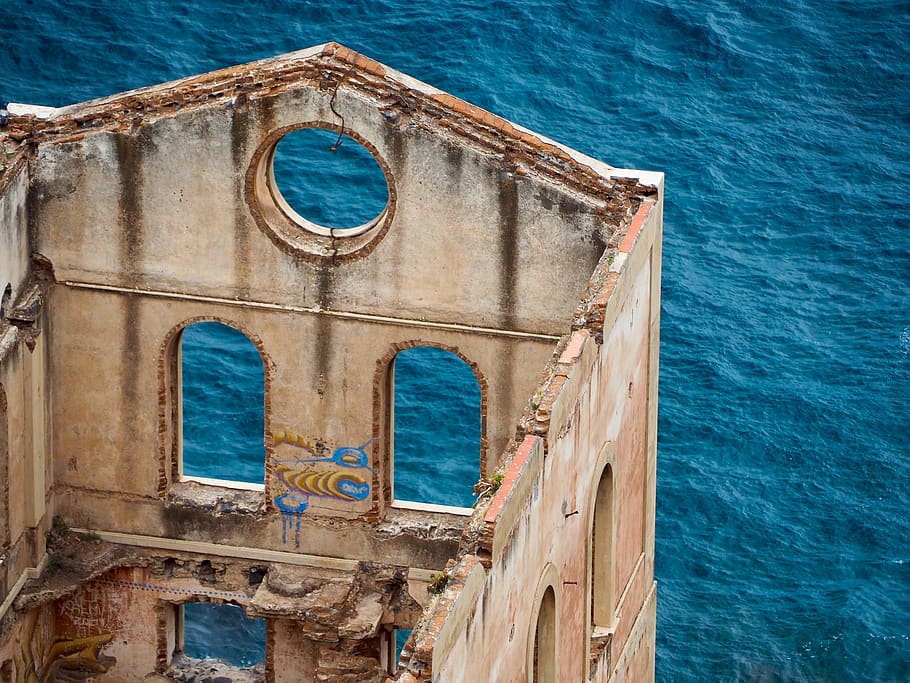 architecture, decay, old, building, abandoned, ruin, dilapidated HD wallpaper