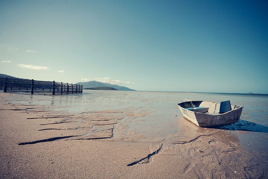 australia, queensland, water, sky, beach, scenics - nature HD wallpaper