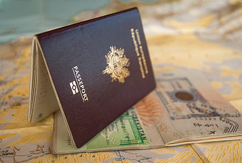 passport, visa, border, buffer, customs, paper currency, finance HD wallpaper