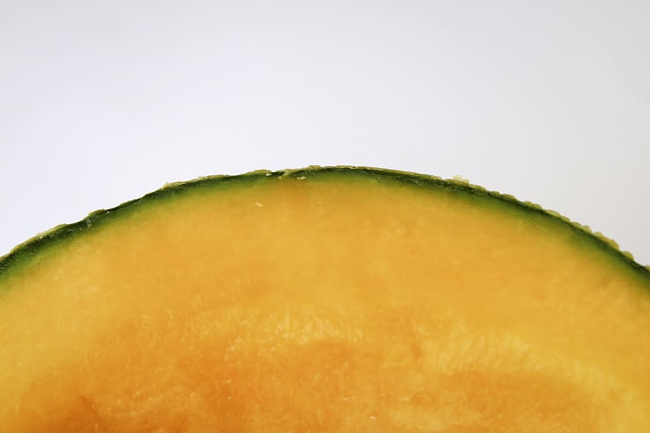 melon, fruit, slice, food and drink, studio shot, healthy eating HD wallpaper
