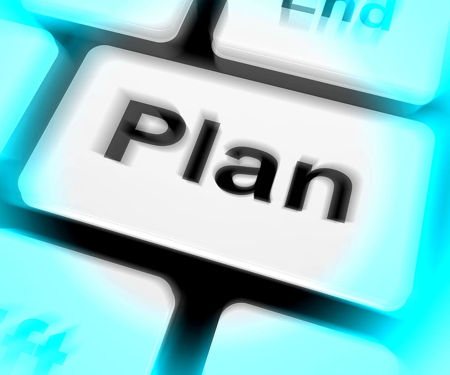 Plan Keyboard Showing Objectives Planning And Organizing, aim HD wallpaper