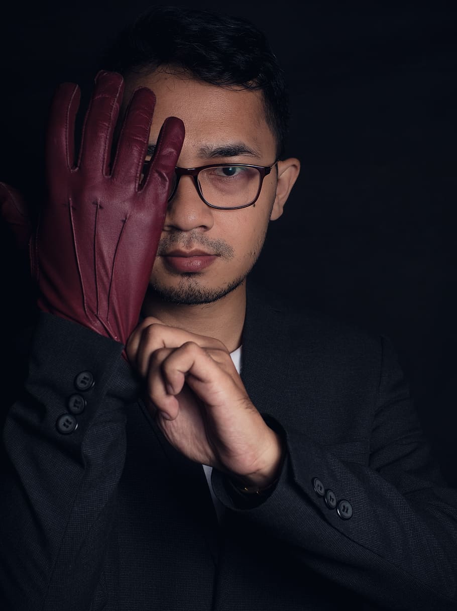 man wearing brown gloves, people, human, person, indonesia, bandung, HD wallpaper