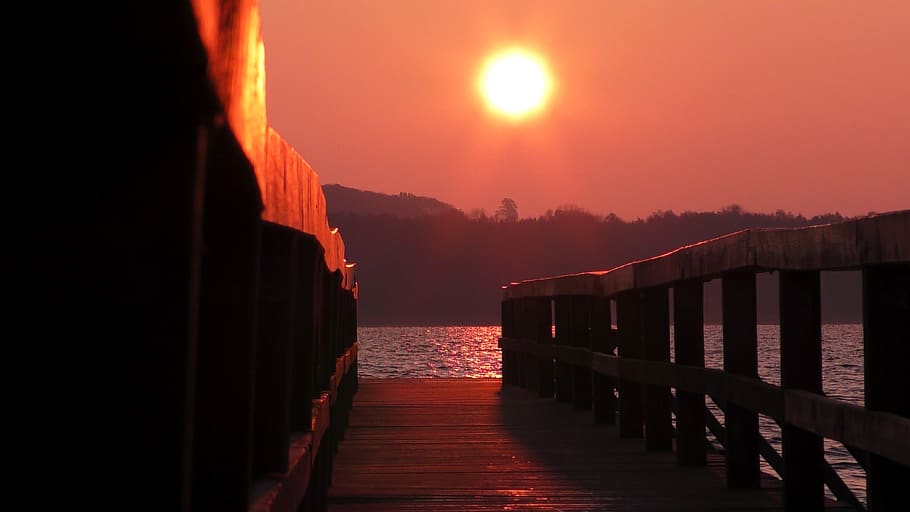 sun, sunrise, mood, web, abendstimmung, sunset, rest, atmosphere HD wallpaper