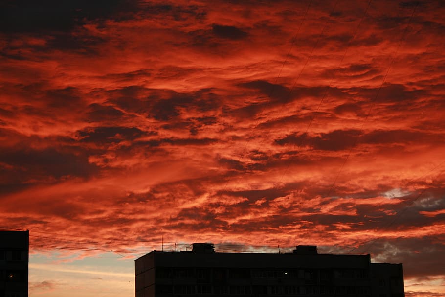 russia, moscow, strogino, cloud - sky, built structure, architecture HD wallpaper