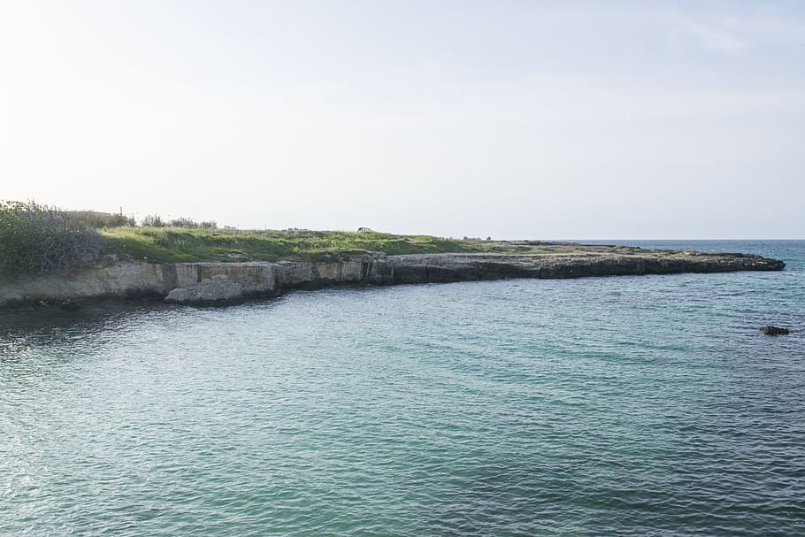 italy, monopoli, water, sea, beauty in nature, scenics - nature HD wallpaper