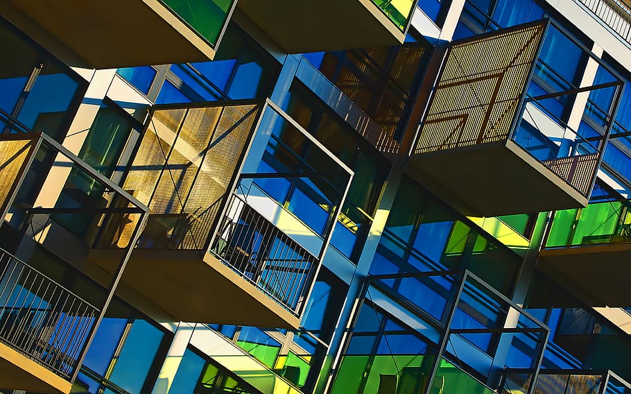 architecture, building, infrastructure, design, steel, sunny HD wallpaper