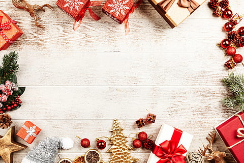 gift, box, christmas, present, celebration, holiday, seasonal HD wallpaper