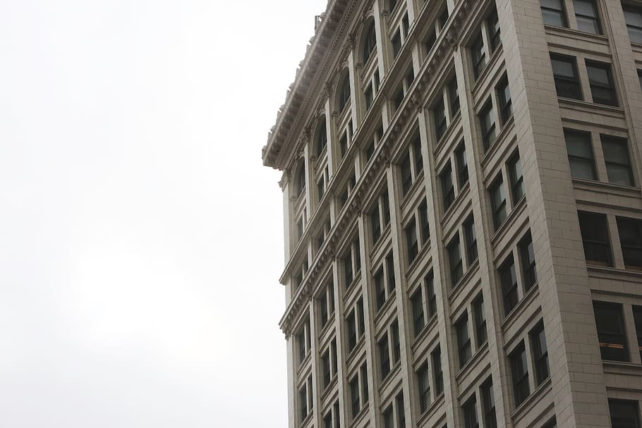building, architecture, windows, sky, city, urban, building exterior HD wallpaper