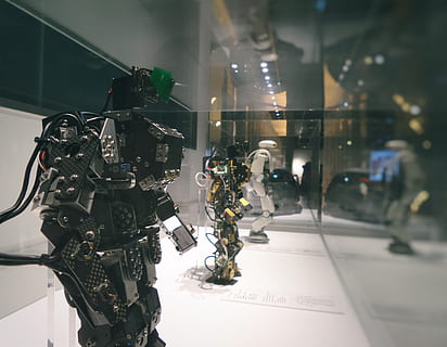 robot, android, artificial, intelligence, robotic, ai, display HD wallpaper