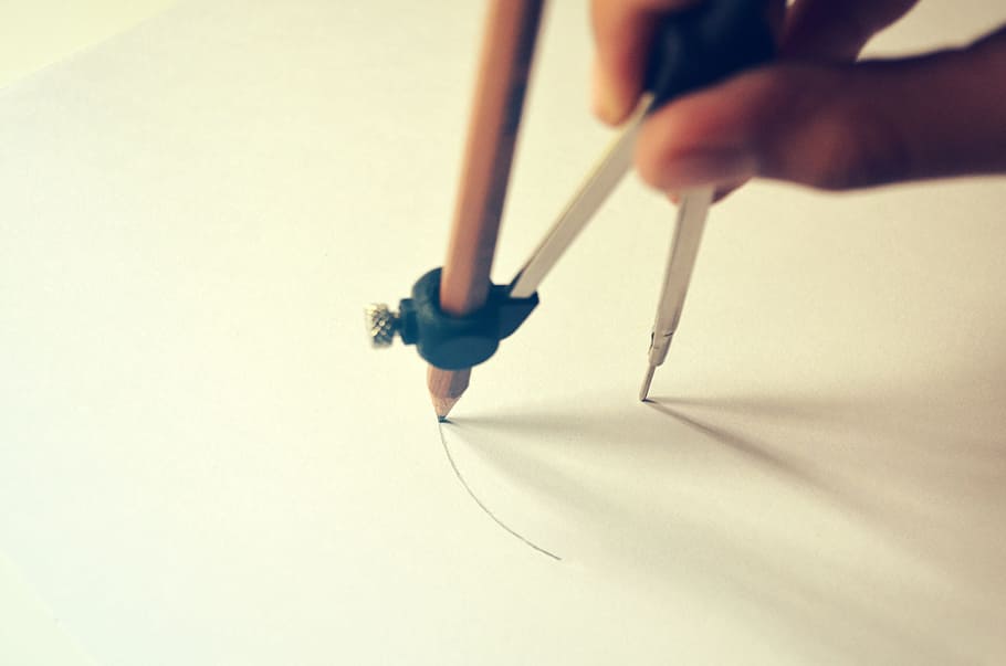 Drawing a circle, academic, kids, learn, study, human hand, human body part HD wallpaper