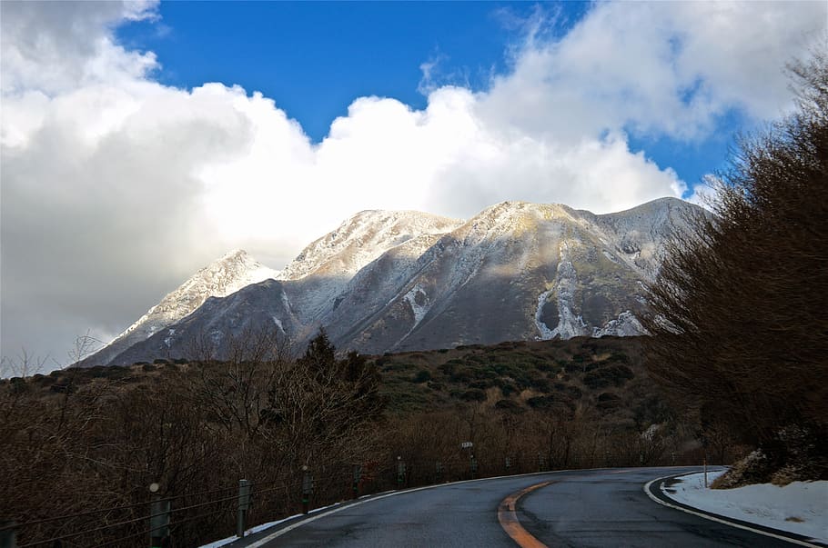 japan, taketa, mountain, cloudscape, sky, cloud - sky, beauty in nature HD wallpaper