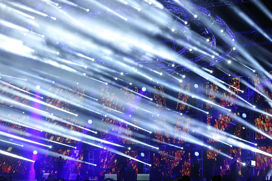 stage light, applauding, atmosphere, audience, celebration, HD wallpaper