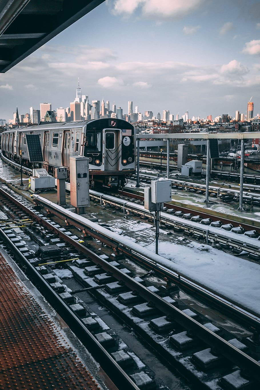 gray and black train during daytime, rail transportation, track HD wallpaper