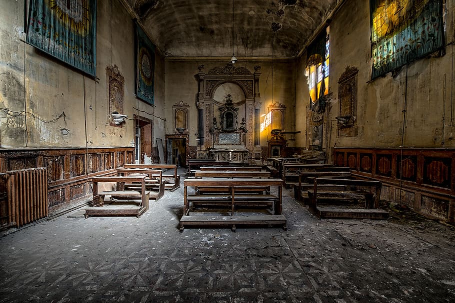 architecture, building, infrastructure, old, ancient, church HD wallpaper