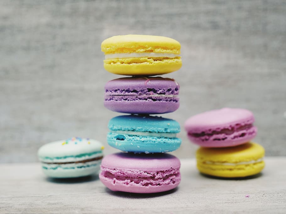 bake, pastry, baking, cooking, food, dessert, sweets, multi colored HD wallpaper