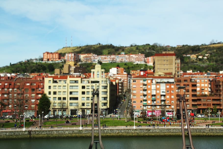 bilbao, spain, ría, architecture, built structure, building exterior HD wallpaper