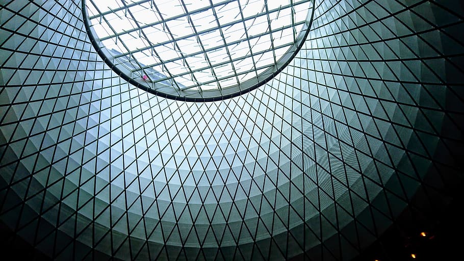 building, architecture, window, skylight, sphere, office building