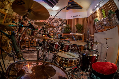 robert lang studios, usa, shoreline, mbicca, music, drums, recording studio HD wallpaper