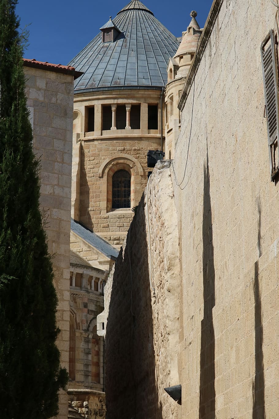dormition abbey, jerusalem, monks, monastery, christian, church HD wallpaper