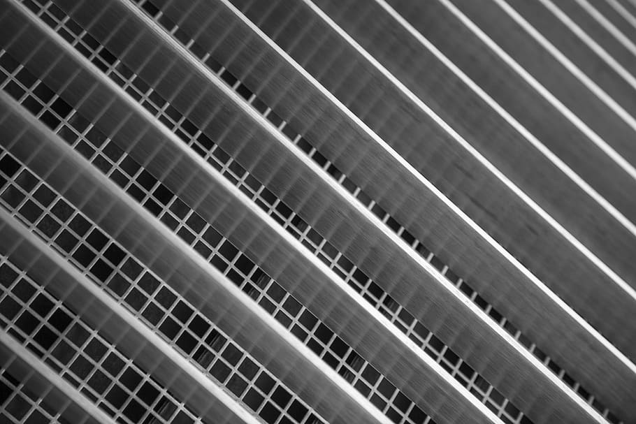 austria, linz, patterns, background, repetitive, lines, blackandwhite HD wallpaper