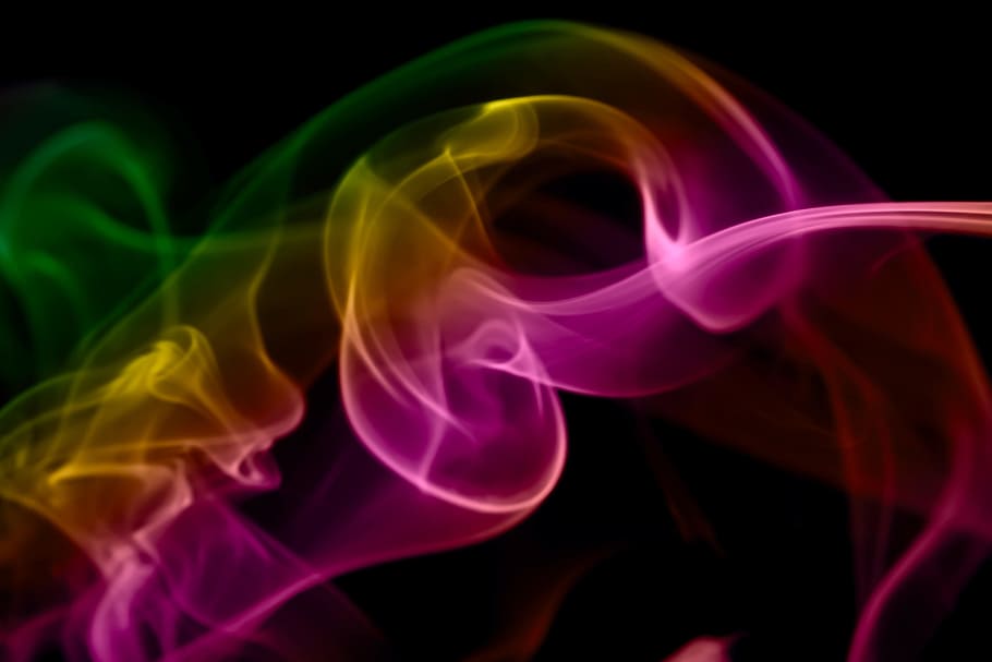 abstract, aroma, aromatherapy, background, color, smell, smoke HD wallpaper