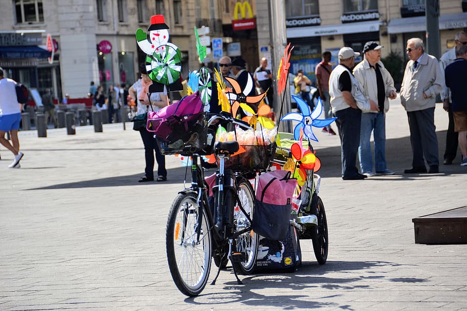 france, marseille, bycicle, bicicleta, colourfull, colorido