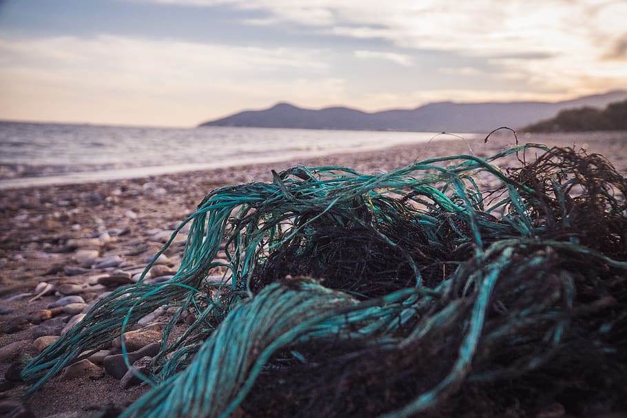 garbage, beach, peddles, environment, pollution, disposal, coastline HD wallpaper