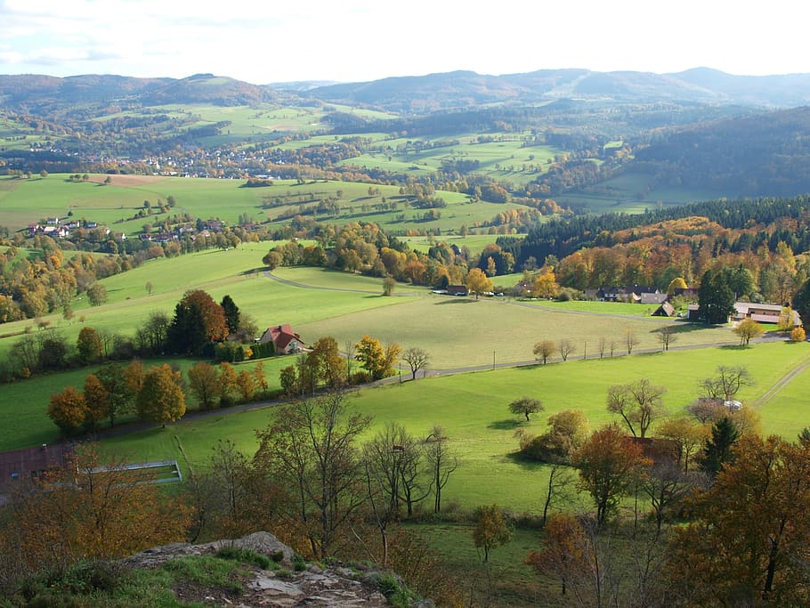 High field. Germano view. Germany views.