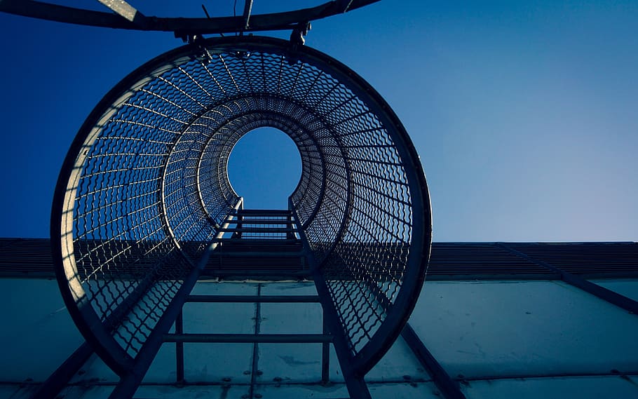 germany, karlsruhe, architecture, sky, built structure, low angle view HD wallpaper