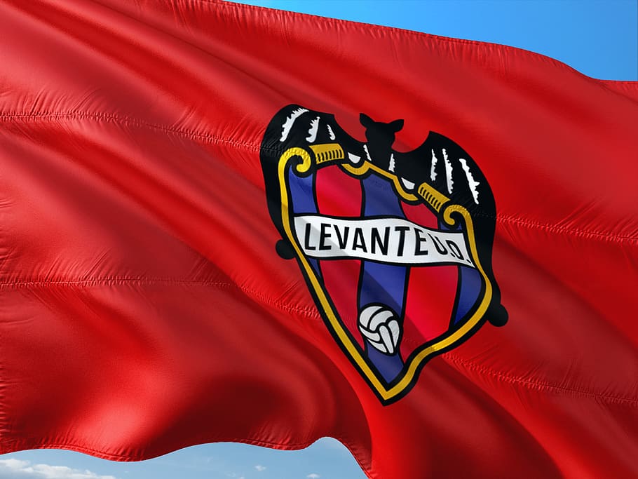 Hd Wallpaper Football International Spain La Liga Flag Levante Ud Red Wallpaper Flare