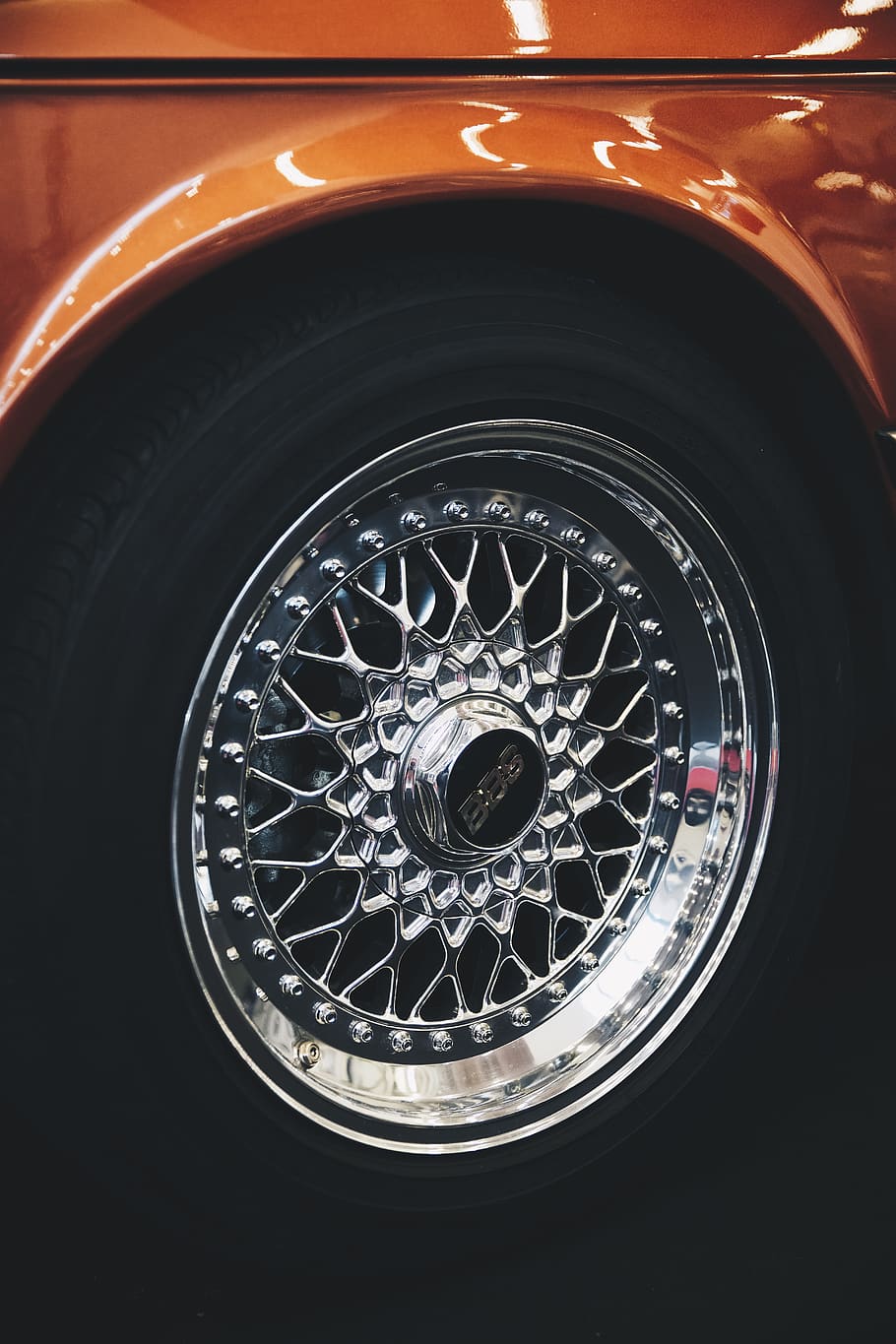 chrome wire wheel, mode of transportation, motor vehicle, car HD wallpaper