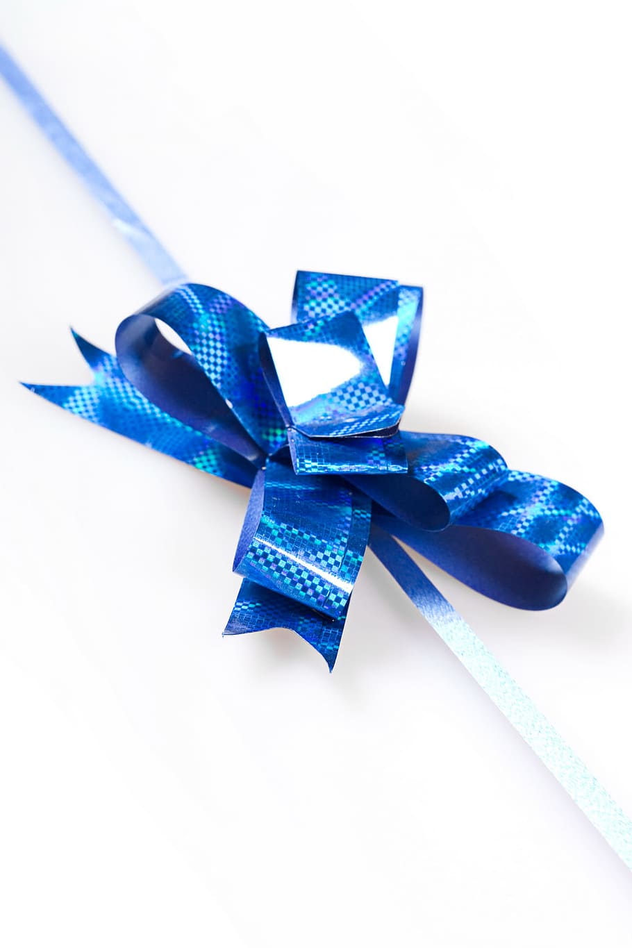 blue, bow, box, celebrate, celebration, christmas, closeup HD wallpaper