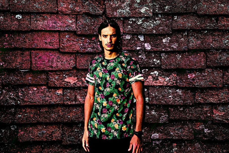 algeria, one person, standing, wall, wall - building feature HD wallpaper