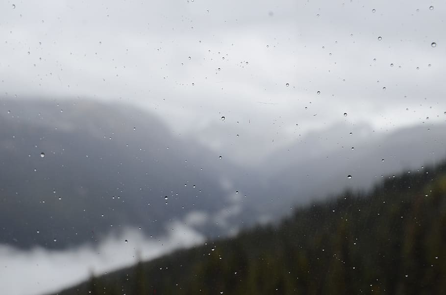 whistler, canada, blurry, foreground, blurry background, glass HD wallpaper