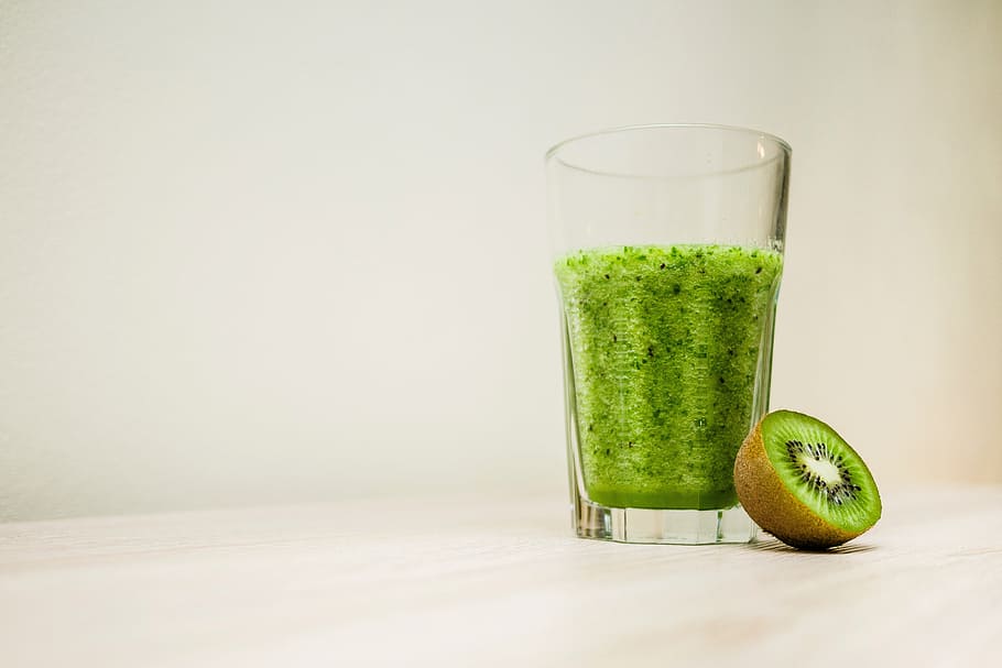Kiwi juice, beverage, drink, fruit, glass, green, healthy, refreshing HD wallpaper