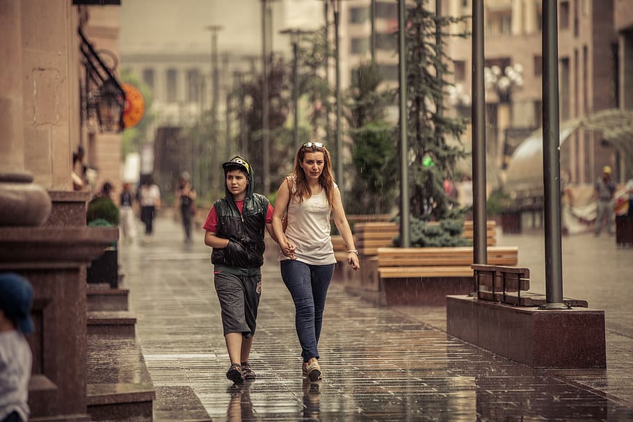 armenia, yerevan, women, emotion, adult, smiling, architecture HD wallpaper