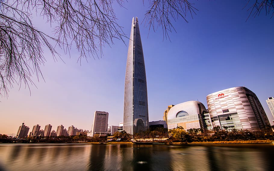 building, spire, steeple, architecture, tower, town, city, urban HD wallpaper