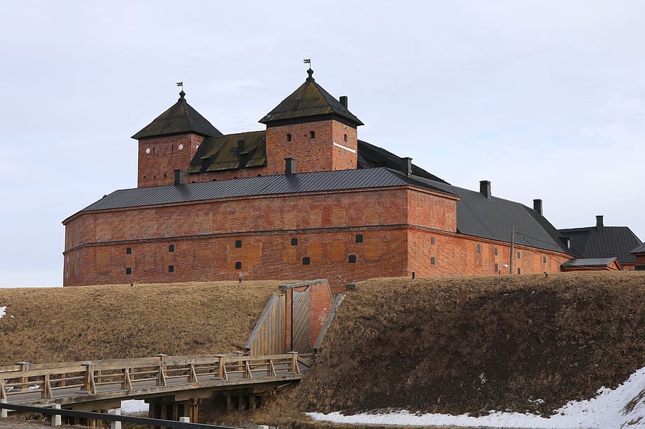 castle, fortress, hämeenlinna, finnish, her castle, architecture, HD wallpaper
