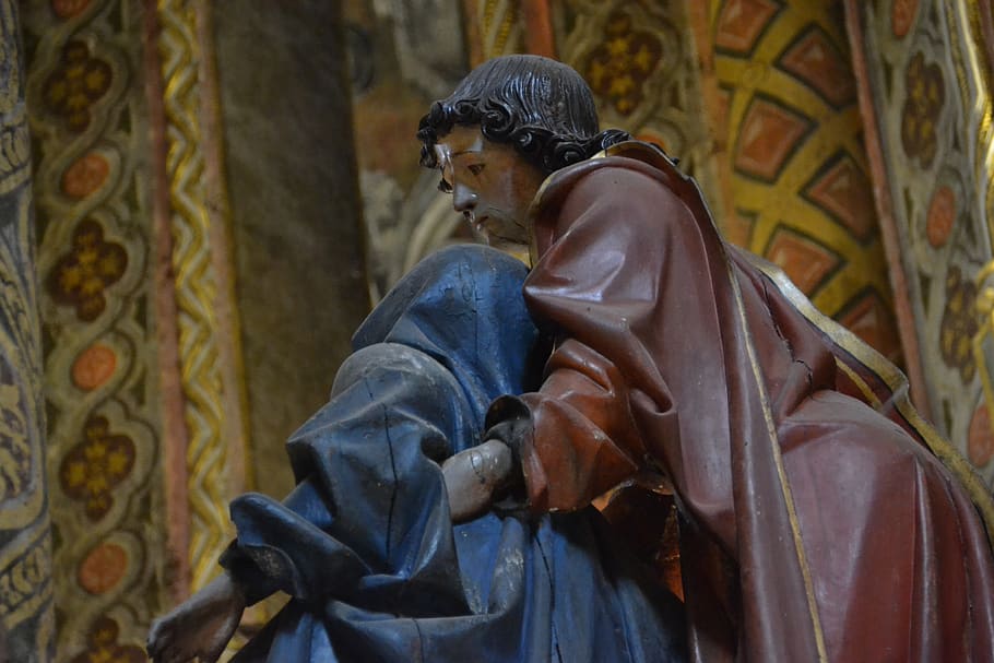 portugal, tomar, statue, help, human representation, art and craft HD wallpaper