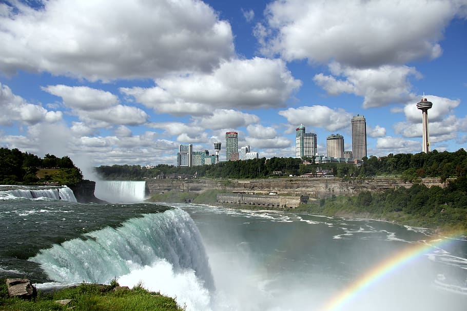 water, sky, architecture, built structure, cloud - sky, motion HD wallpaper