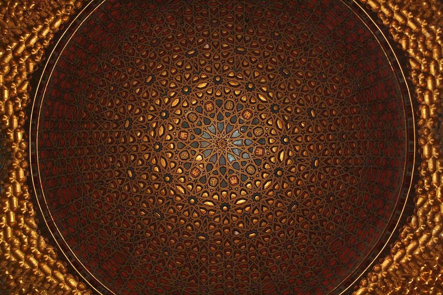spain, sevilla, royal alcázar of seville, architecture, islamic, HD wallpaper