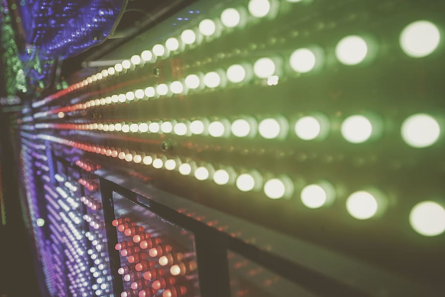 lighting, led, spotlight, light fixture, flare, laser, handrail HD wallpaper