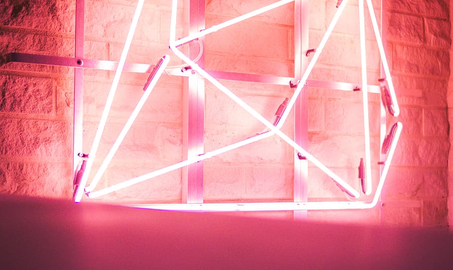 lighted red neon sign, poland, holiday neon sign ‚salt bar‘ HD wallpaper