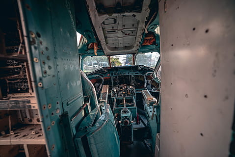 teal and white plane interior, cockpit, grey, submarine, vehicle HD wallpaper