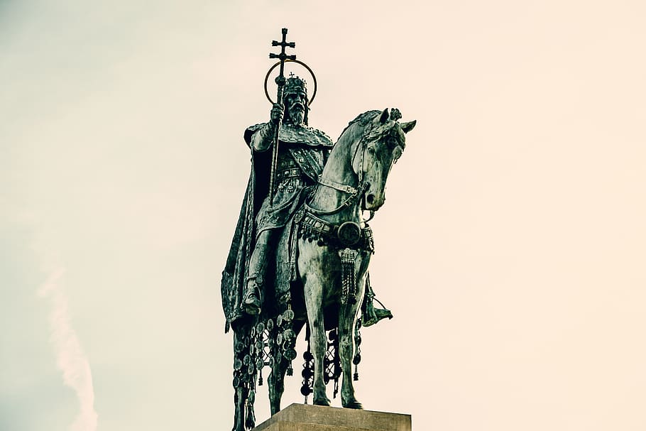 budapest, hungary, heroes' square, statue, statues, hero's square HD wallpaper
