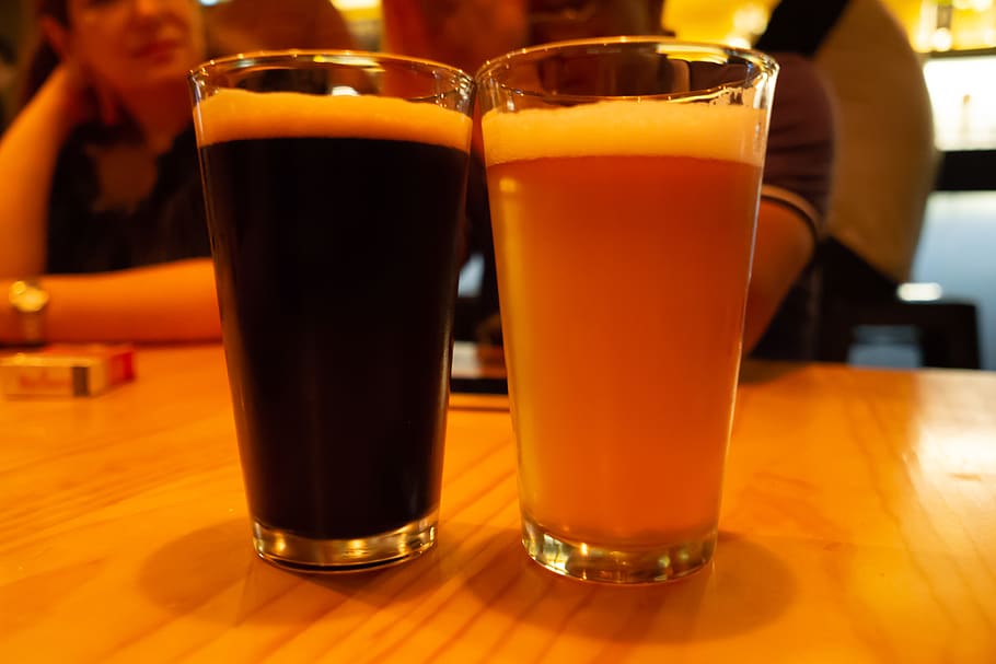 beer, drink, refreshment, food and drink, alcohol, glass, drinking glass HD wallpaper