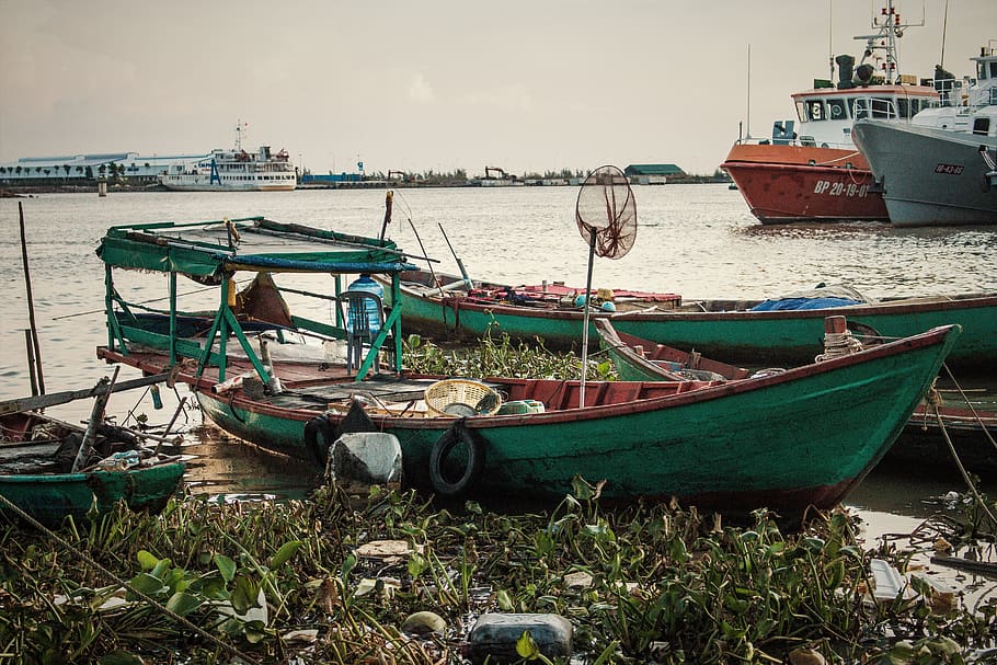 vietnam, river, water, port, work, communism, socialism, marxism HD wallpaper