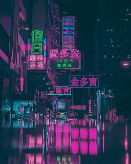 Online crop | HD wallpaper: assorted neon signages, Ghost in the Shell ...